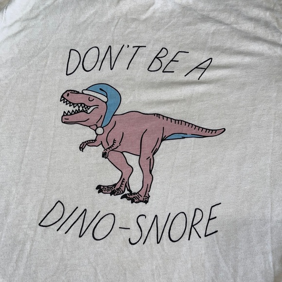 Forever 21 Dinosaur Tee and Shorts Pajama Set - Picture 4 of 8